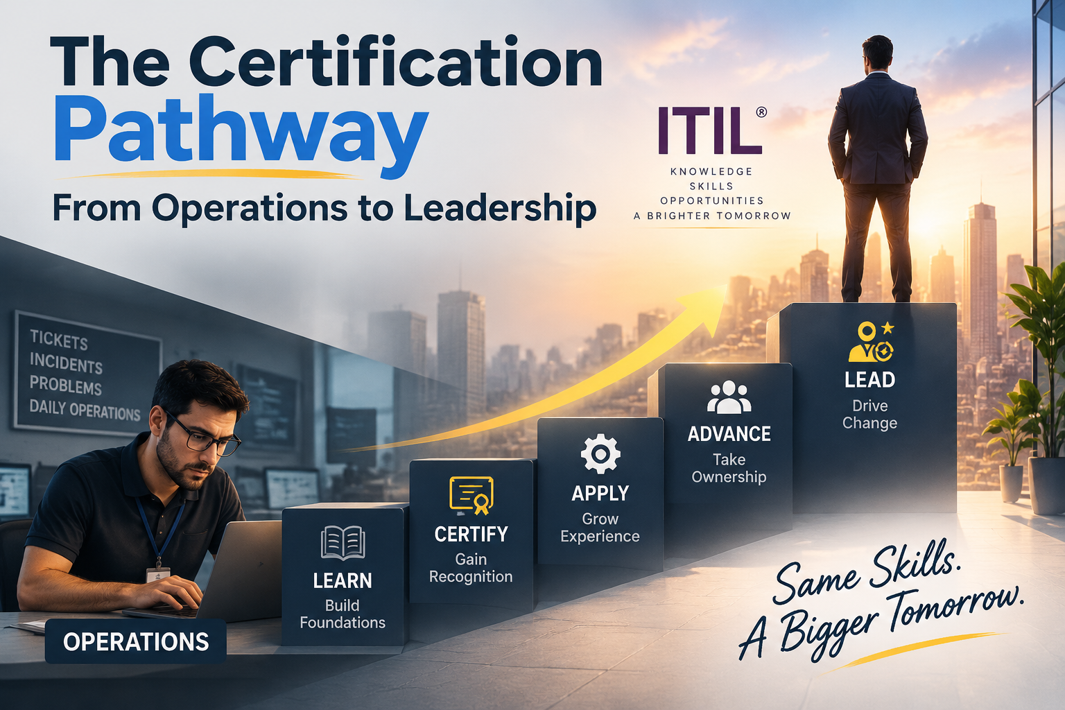 Why ITIL Professionals Get Stuck in Operational Roles