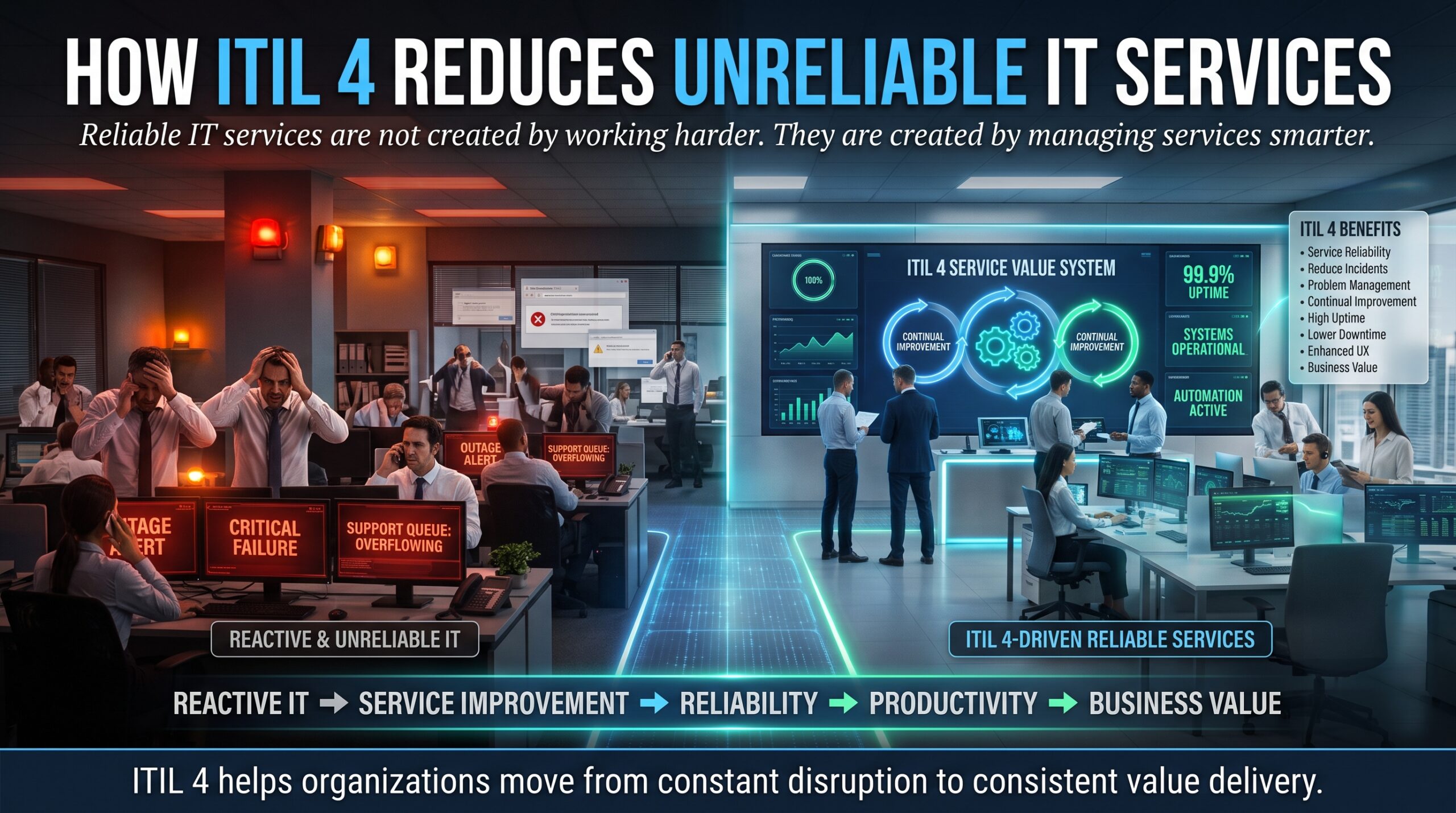 unreliable IT services