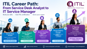 ITIL Career Path: From Service Desk Analyst to IT Service Manager