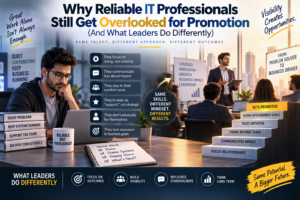 Why Reliable IT Professionals Still Get Overlooked for Promotion (And What Leaders Do Differently)