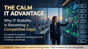 The Calm IT Advantage: Why IT Stability Is Becoming a Competitive Edge